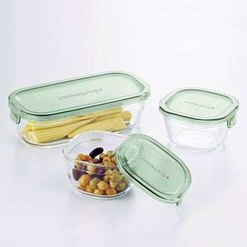 PST-PRN-3G2 パック&レンジ 角型3点セット IWAKI(AGCテクノグラス) 16511014