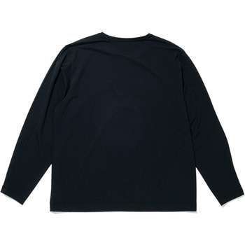 ゆったりストレッチ 冷感ロングスリーブ ハーフジップ クルーネックシャツ おたふく手袋