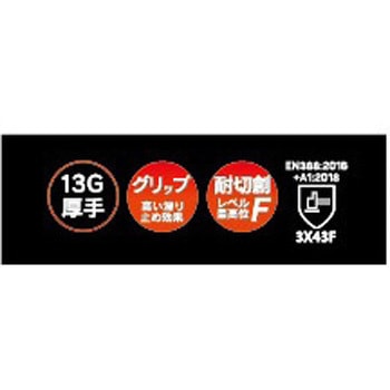 ソフキャッチプラス ウルトラガード13G 天然ゴムコート おたふく手袋