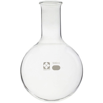 柴田 丸底フラスコ 500ML 010500-500A SIBATA(柴田科学)