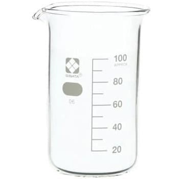 柴田 トールビーカー 目安目盛付  100ML 010040-100A SIBATA(柴田科学)