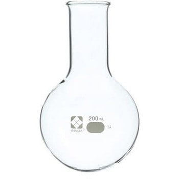 柴田 丸底フラスコ 200ML 010500-200A SIBATA(柴田科学)