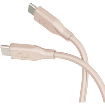 CIO シリコンケーブルN2 CtoC 240W 2m シェルピンク Mate