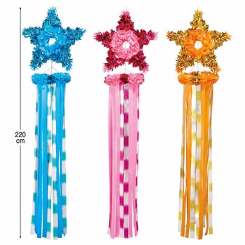 夏の装飾品 七夕飾り スター吹き流し ストア・エキスプレス