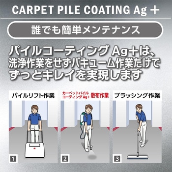 カーペットパイルコーティングAg+ RECOBO リンレイ