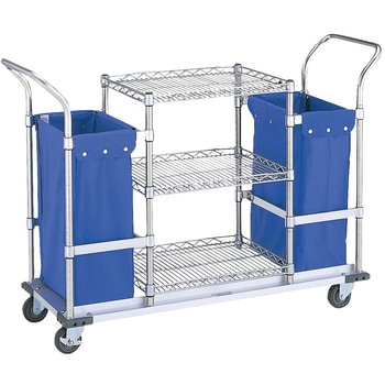 リネンカートWD型 ダブルタイプ  LWMS-WD ERECTA(エレクター)