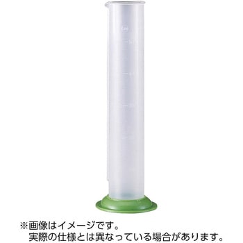メスシリンダー PP製 不透明 161-22-21-08 1000ML マルエム(理化学・容器)