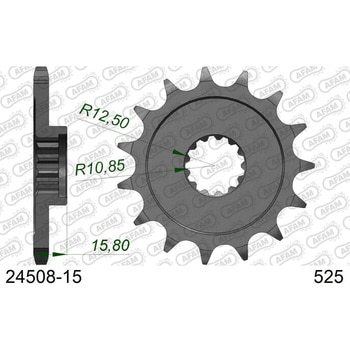 フロントスプロケット 525-15 24508-15 AFAM(アファム)