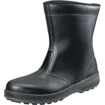 安全靴 ウオーキングセフティ半長靴 WS44 黒 シモン ミドルカット 安全靴 【通販モノタロウ】