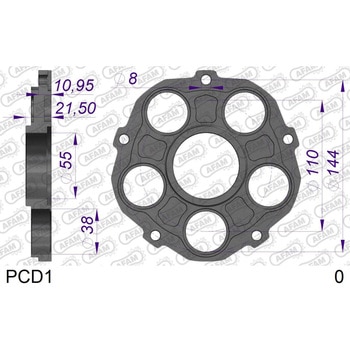 スプロケットキャリア PCD1 AFAM(アファム)