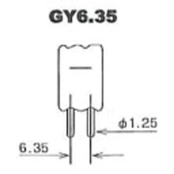 JC12Vタイプ ハロゲンランプ GY6.35口金 川上工業