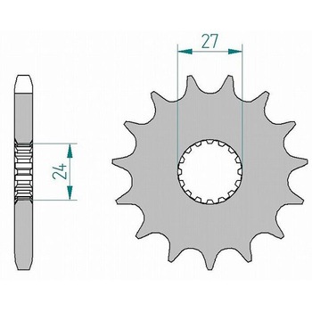 フロントスプロケット 530-15 22900-15 AFAM(アファム)