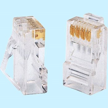 ギガ対応モジュラープラグ RJ-45 CAT5e 協和ハーモネット