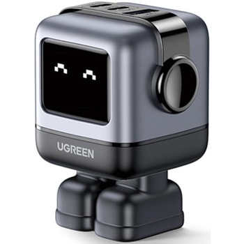UGREEN Uno RG PD 急速充電器 65W GaN 2C1A メタリックグレー 15570 UGREEN