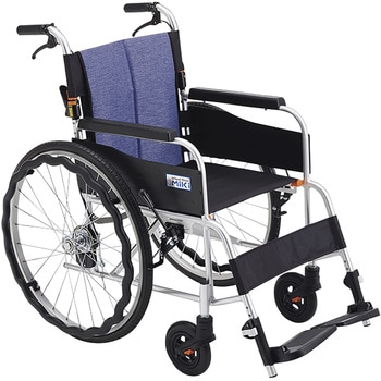 サニタリー車いす JTN-2 CJ01044 ヘザーブルー ミキ