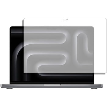 液晶保護フィルム Apple MacBook Pro 14インチ M3 ( 2023年10月モデル )ブルーライトカット(反射防止) メディアカバーマーケット