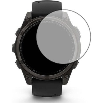 液晶保護フィルム GARMIN fenix 8 Sapphire Dual Power [ ケースサイズ 47mm用 ]高硬度9H メディアフューチャー
