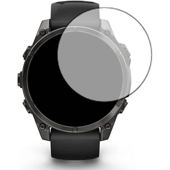 液晶保護フィルム GARMIN fenix 8 Sapphire AMOLED [ ケースサイズ 47mm用 ]高硬度9H ブルーライトカット メディアカバーマーケット