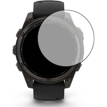 液晶保護フィルム GARMIN fenix 8 Sapphire Dual Power [ ケースサイズ 47mm用 ]高硬度9H ブルーライトカット メディアフューチャー