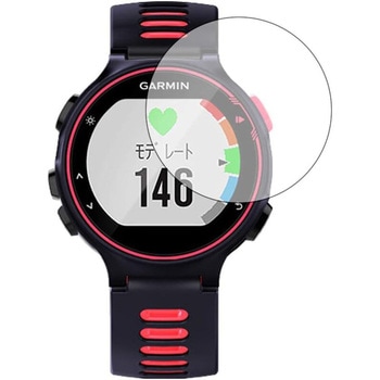 液晶保護フィルム GARMIN ForeAthlete 735XTJ ★36.8mm★高硬度9H ブルーライトカット メディアカバーマーケット