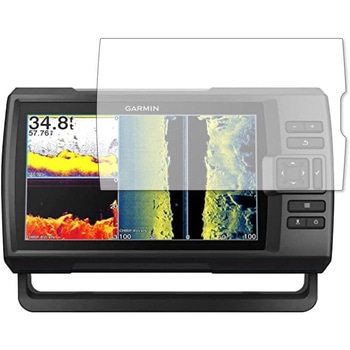 液晶保護フィルム GARMIN STRIKER Vivid 9sv高硬度9H ブルーライトカット メディアフューチャー