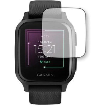 液晶保護フィルム GARMIN Venu SQ MUSICブルーライトカット(反射防止) メディアカバーマーケット