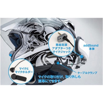 ヘルメットスピーカー アドサウンド KIJIMA(キジマ)