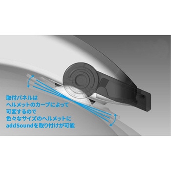 ヘルメットスピーカー アドサウンド KIJIMA(キジマ)