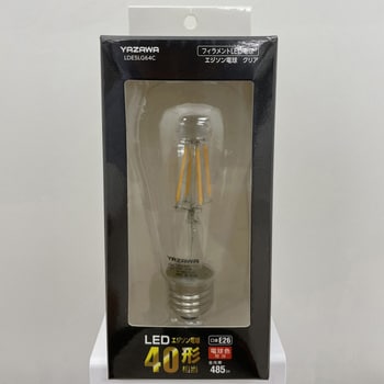フィラメントLED エジソン形 ヤザワコーポレーション