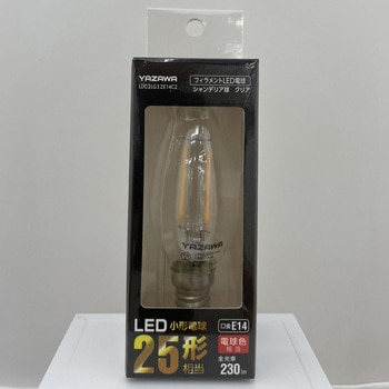 フィラメントLED シャンデリア形 ヤザワコーポレーション