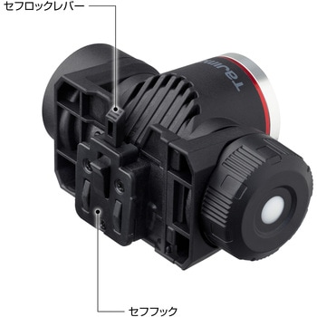 ヘッドライト セフヘッドライト KJM ブースト1000lm フラッド照射 内蔵充電池 タジマツール(TJMデザイン)
