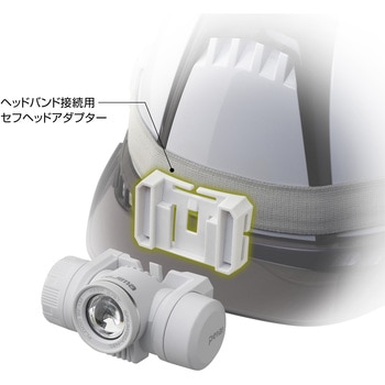 ヘッドライト セフヘッドライト KJM ブースト1000lm フラッド照射 内蔵充電池 タジマツール(TJMデザイン)