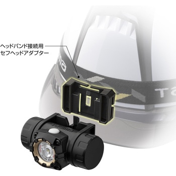 ヘッドライト セフヘッドライト MD 500lm 大径照射 タジマツール(TJMデザイン)