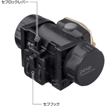 ヘッドライト セフヘッドライト MD 500lm 大径照射 タジマツール(TJMデザイン)