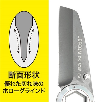 電工ナイフ(折りたたみ式) DENSAN(ジェフコム)