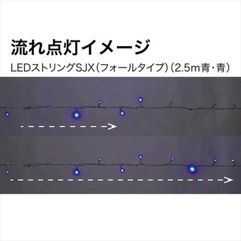 LEDストリングSJX(フォールタイプ) DENSAN(ジェフコム)
