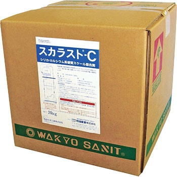 W477 スカラストC シリカ・カルシウム系硬質スケール除去剤 和協産業 1缶(20kg) W477 - 【通販モノタロウ】