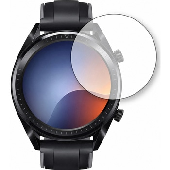 液晶保護フィルム HUAWEI WATCH GT ( 46mm ) 対応 高硬度9H ブルーライトカット反射防止 互換品 メディアカバーマーケット