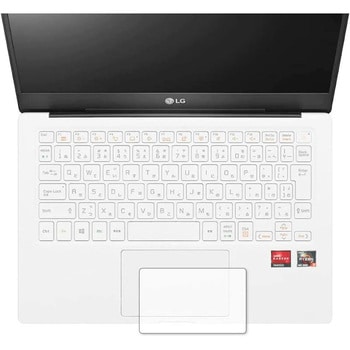 液晶保護フィルム LG UltraPC 13.3インチ 13U70Pシリーズ (2021年モデル) タッチパッド指紋防止 メディアフューチャー