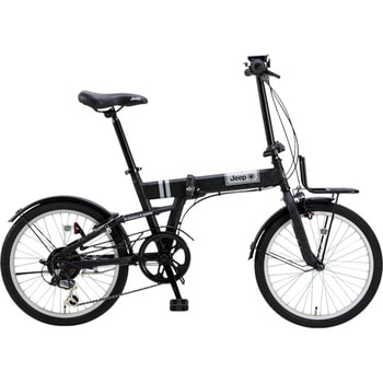 20型6段変速付き折りたたみ自転車 2025モデル【簡易組立品】 Jeep(ジープ)