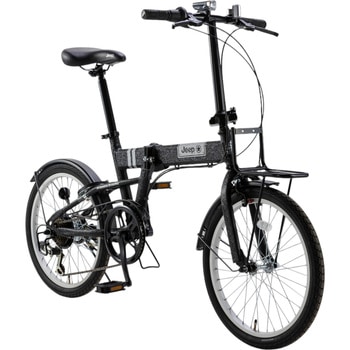 20型6段変速付き折りたたみ自転車 2025モデル【簡易組立品】 Jeep(ジープ)