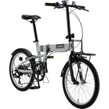 20型6段変速付き折りたたみ自転車 2025モデル【簡易組立品】 Jeep(ジープ)