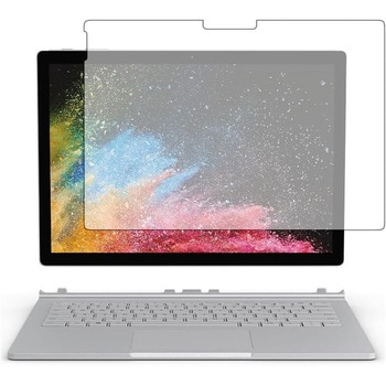 液晶保護フィルム Microsoft Surface Book 2 (13.5インチ版) (液晶用) 高硬度9H ブルーライトカット - メディアカバーマーケット