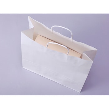 25チャームバッグ 2才 白無地 cotta