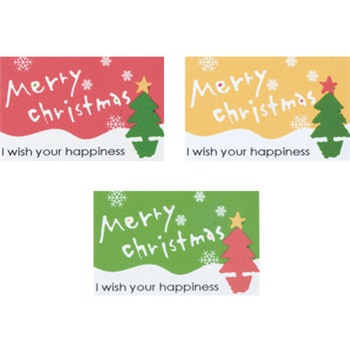 cotta シール メリークリスマス3色セット(12片) cotta