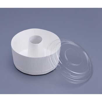 スモールシフォン 白無地ペット蓋付 SC835A cotta