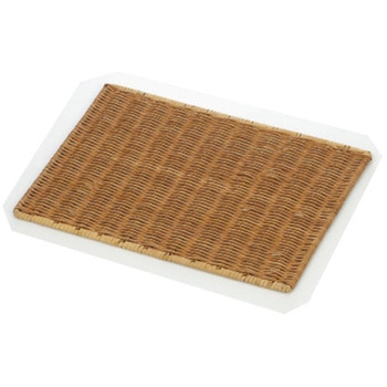 カゴ 籐すのこ茶-A cotta