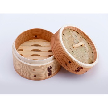 中華 セイロ 蓋(径10×H3cm) cotta