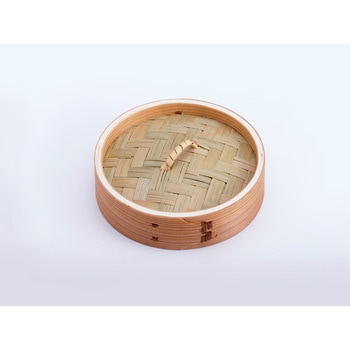 中華 セイロ 蓋(径13×H3.5cm) cotta