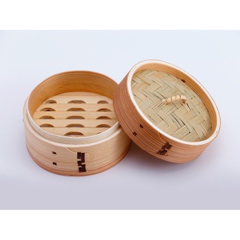 中華 セイロ 蓋(径13×H3.5cm) cotta